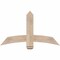 Ekena Millwork Bellingham Smooth Timber Gable Bracket, Douglas Fir, 48"W x 28"H x 3 1/2"D x 5 1/2"F, 14/12 Pitch GBW048X28X0406BEL00SDF - alternate 1